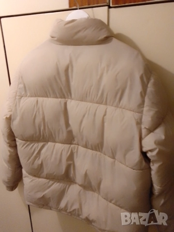 Яке-Teranova-Светло бежова Пухенка/Бомбер, снимка 7 - Якета - 52642936