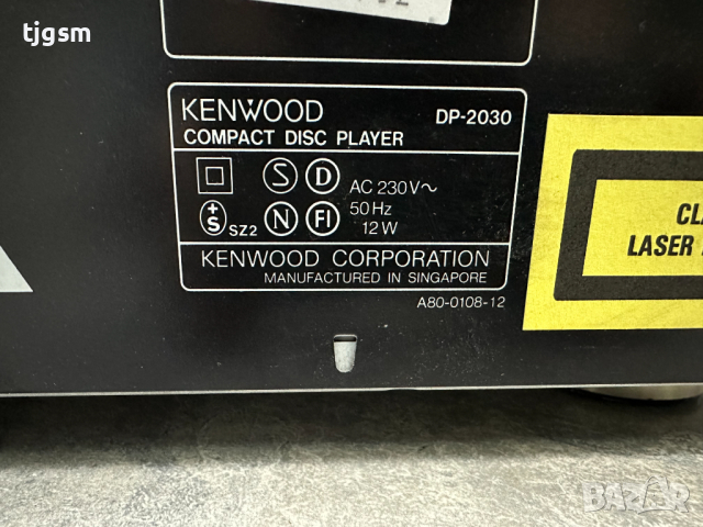 Kenwood dp-2030  - CD Player Сиди Плеър, снимка 7 - Декове - 45012293