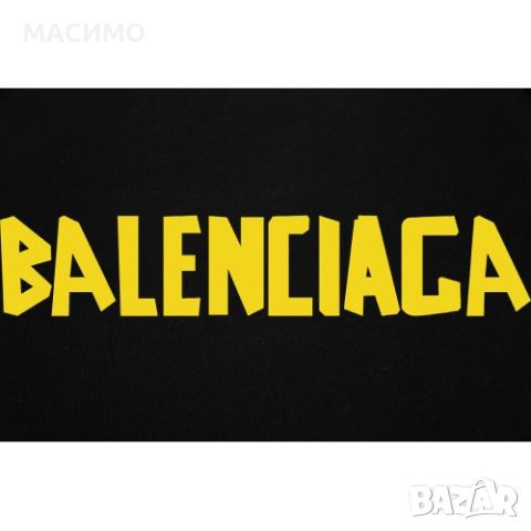 Тениска Balenciaga UNISEX,стилна и комфортна тениска памучна Париж , снимка 2 - Тениски - 44329797