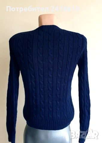 POLO Ralph Lauren Cable Pima Cotton Size S НОВО! ОРИГИНАЛ! Дамски Пуловер!, снимка 10 - Блузи с дълъг ръкав и пуловери - 53284691