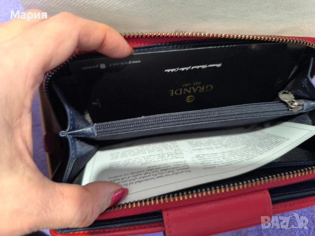 Дамски портфейл Grande, снимка 4 - Портфейли, портмонета - 53065260