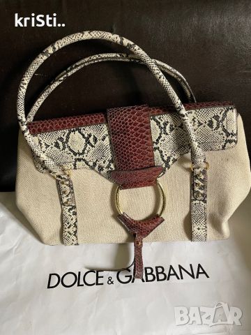 дамска Fendi и D&G, снимка 9 - Чанти - 46079325