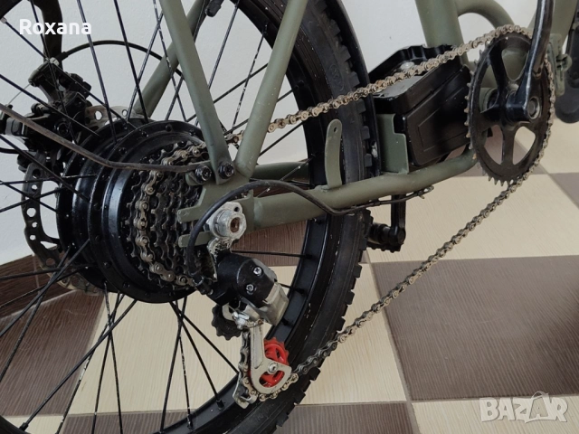 Велосипед 20 цола, като незавършен проект за електро колело. , снимка 3 - Велосипеди - 52458025