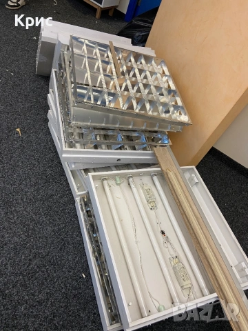 Офис осветление Лампи 10 броя, снимка 5 - Лампи за таван - 53587275