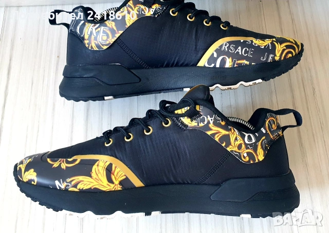 Versace Jeans Couture Mens Size 42 /27 см UK 7.5 US 8.5 ОРИГИНАЛ! Мъжки спортни - обувки !, снимка 11 - Спортно елегантни обувки - 53736668