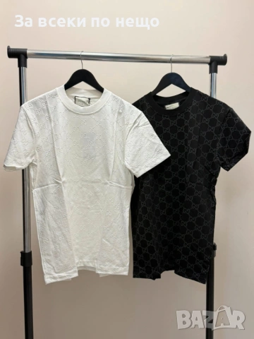 Gucci Мъжка Тениска👕Мъжка Блуза С Къс Ръкав - Различни Цветове Код SА Brand-13