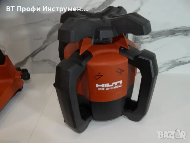 Hilti PR 3 HVSG + PRA 72 - Ротационен лазер със зелен лъч + Стойка, снимка 3 - Други инструменти - 47079896