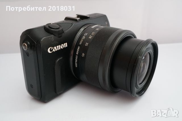 Canon M + 15-45mm IS STM, снимка 2 - Фотоапарати - 46319925