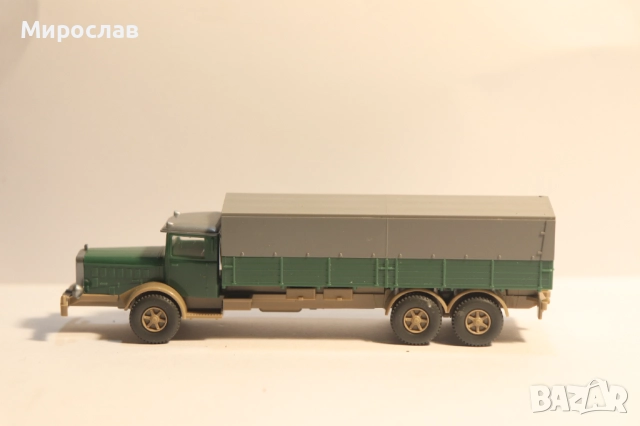 WIKING H0 1/87 MERCEDES КОЛИЧКА КАМИОН МОДЕЛ