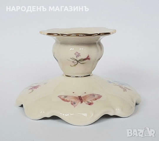 SELTMANN WEIDEN - Немски порцелан свещник порцеланов свещ , снимка 5 - Други ценни предмети - 52367069