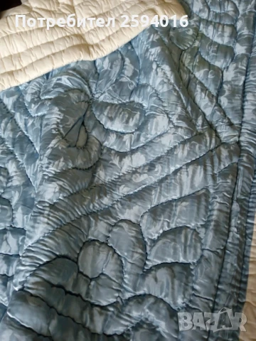 4 бр нови юргани памук - 2 х150 /200 см жълти+ 2х 170/210 син и розов, снимка 3 - Олекотени завивки и одеяла - 50806632