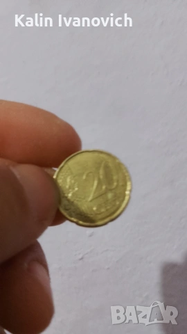рани 2броя евро монети 5 евро цента от 1999г, снимка 2 - Нумизматика и бонистика - 53865334
