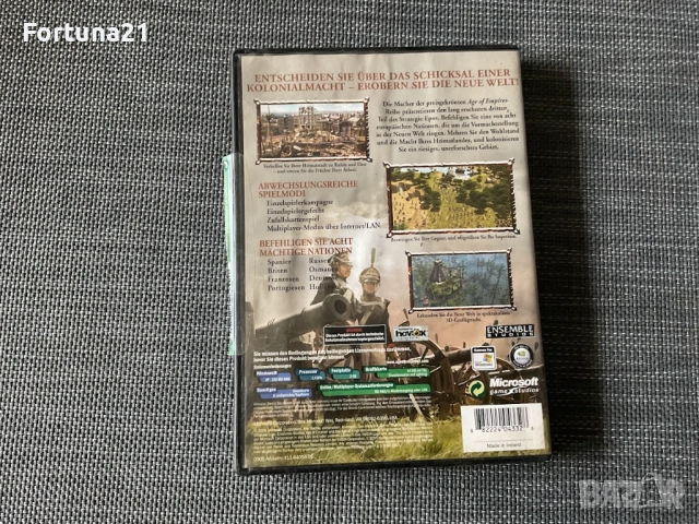 PC DVD - Age of Empires III, снимка 2 - Игри за PC - 53940096