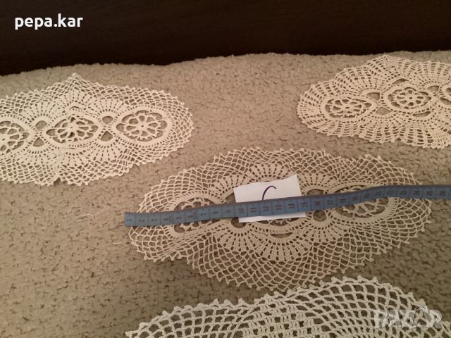 Плетени Покривки на една кука ,финно плетиво дантела , снимка 4 - Декорация за дома - 45728055