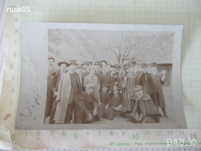 Снимка на мъже с бомбета стара