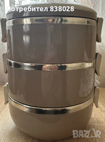 2,1 л. термо кутия за храна с 3 отделения, снимка 2 - Кутии за храна - 54051607