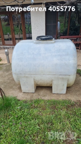 цистерна за вода 1.5 тона PVC