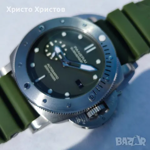 Мъжки луксозен часовник Panerai Submersible , снимка 2 - Мъжки - 47182983