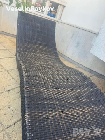 Шезлонги-ратан 10бр