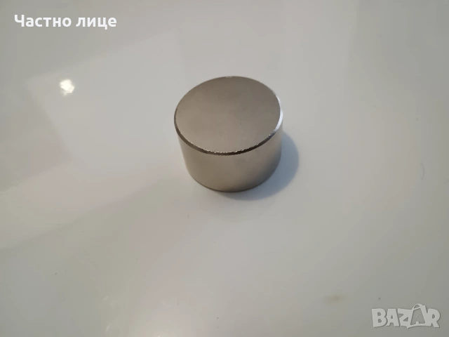 ПРОМОЦИЯ! Неодимов магнит с диаметър 50мм и височина 30mm, клас N52, снимка 3 - Други машини и части - 54245356