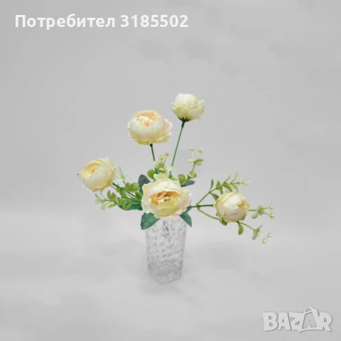 Изкуствени божури, снимка 7 - Изкуствени цветя - 51227212