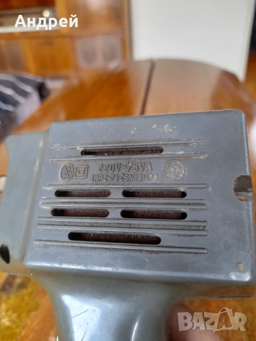 Стар индукционен поялник #21, снимка 3 - Други ценни предмети - 53487154