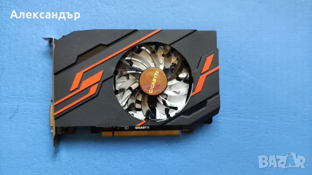 Видео карта GIGABYTE GeForce GT 1030 OC 2GB GDDR5 64bit, снимка 1 - Видеокарти - 46897671