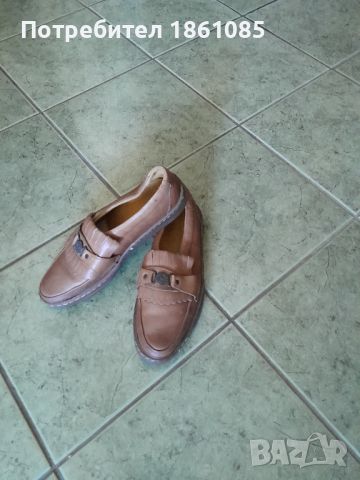 Български мъжки обувки от естествена кожа, снимка 1 - Ежедневни обувки - 46102688