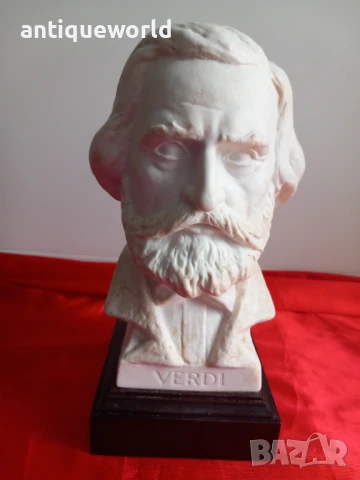  GOEBEL, Стара Скулптура на ВЕРДИ. Подписана, Статуетка