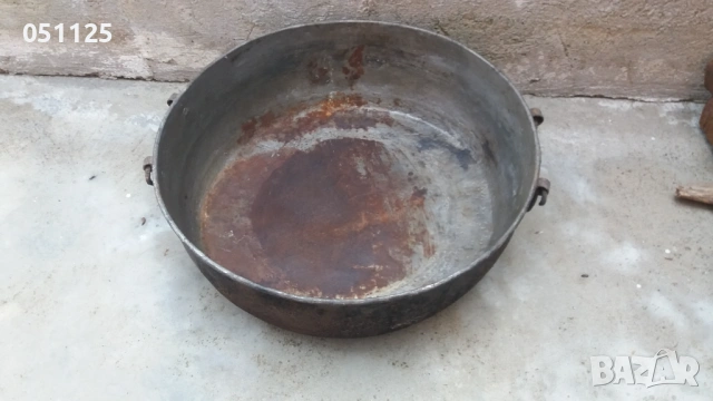 възрожденска огромна кована тава , снимка 6 - Антикварни и старинни предмети - 54033866