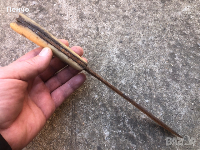 стар български нож /акулак/, снимка 7 - Ножове - 51070164