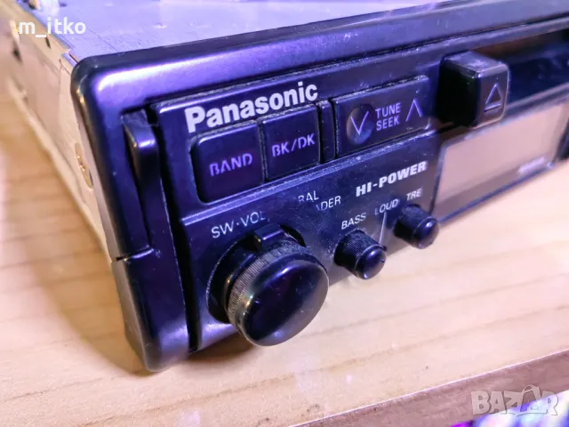 Panasonic CQ H08EG auto radio vintage Oldtimer Autoradio, снимка 3 - Радиокасетофони, транзистори - 48195060