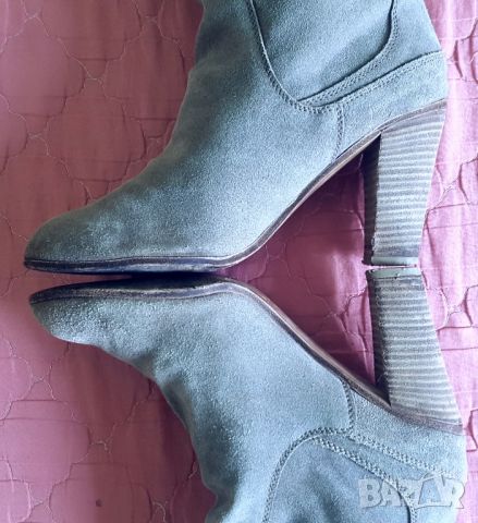 "Zara" - дизайнерски летни ботуши, снимка 3 - Дамски елегантни обувки - 45699676