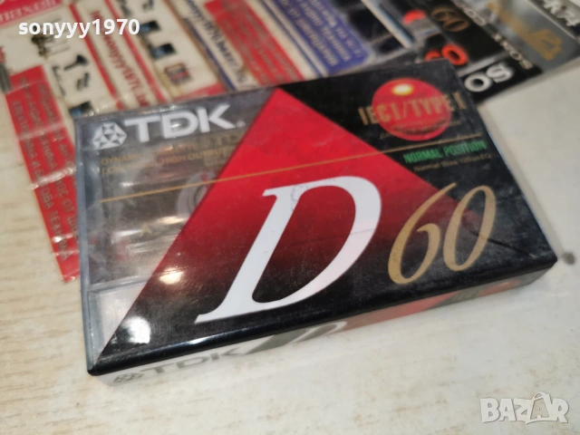TDK НОВА КАСЕТА 1303261104, снимка 5 - Аудио касети - 53823313