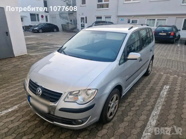 Volkswagen Touran 1.9/ГЕРМАНИЯ , снимка 1 - Автомобили и джипове - 48004220