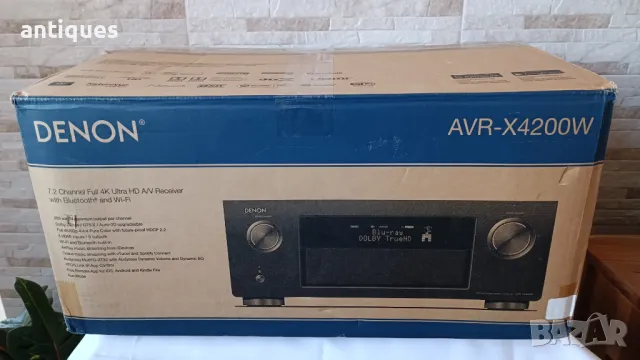 Ресивър / Receiver - Denon AVR-X4200W - Silver, снимка 11 - Ресийвъри, усилватели, смесителни пултове - 48768796