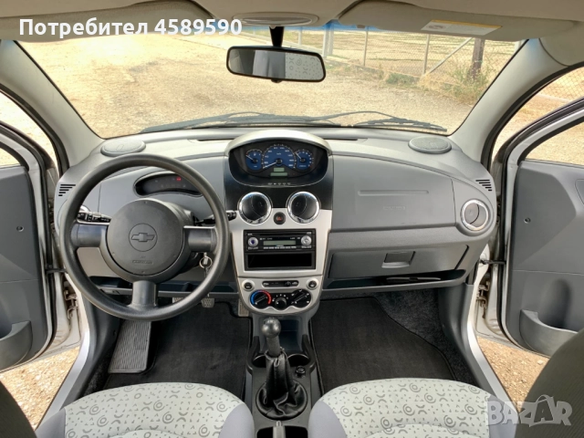 Chevrolet Matiz 4цилиндъра| 90 000хил.км | КЛИМА | Сервизна книжка, снимка 11 - Автомобили и джипове - 51717103