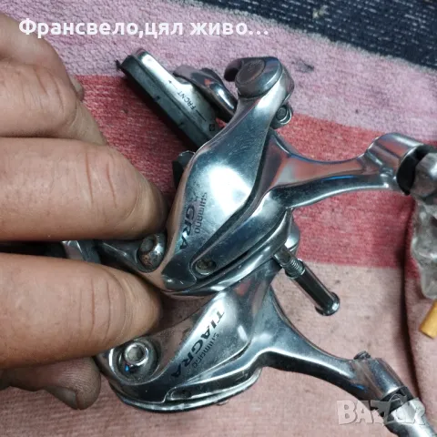 Шосейни спирачки за велосипед колело Shimano tiagra br 4500, снимка 1 - Части за велосипеди - 46876889