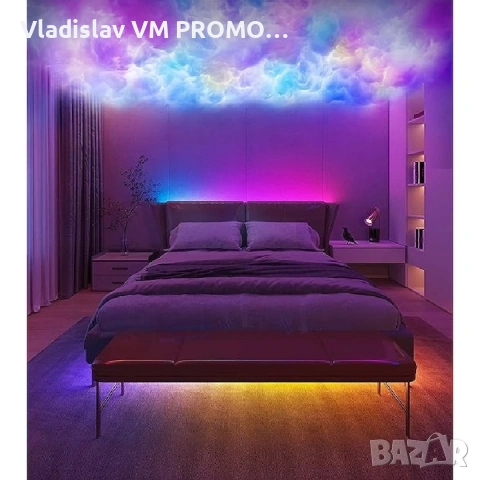 Смарт LED лента Govee RGBIC H617C, Wi-Fi, Bluetooth, синхронизация на музика, 5M, снимка 2 - Лед осветление - 54066701