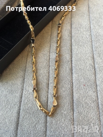 Златен синджир 24.64гр 14к 60см, снимка 6 - Колиета, медальони, синджири - 52930065