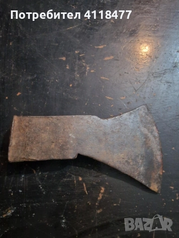 Стар немски топор 600гр., снимка 2 - Градински инструменти - 52253716
