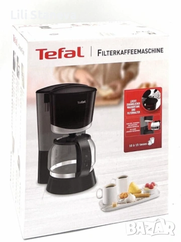Кафемашина Tefal, 1.25 литра, 730-870 W. , снимка 8 - Кафемашини - 53383756