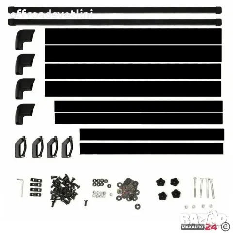 Багажник за покрив 160 x 110 см – Практично решение за пътувания, снимка 6 - Аксесоари и консумативи - 50156870