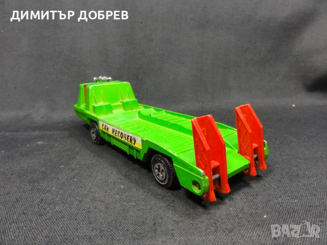 СТАРА РЕТРО МЕТАЛНА КОЛИЧКА MATCHBOX ENGLAND SUPER KINGS TRANSPORTER, снимка 3 - Колекции - 51651875