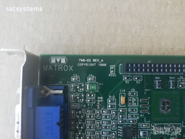 Видео карта Matrox MGI G2+/MILA/8BN/20  8MB AGP, снимка 7 - Видеокарти - 45595680