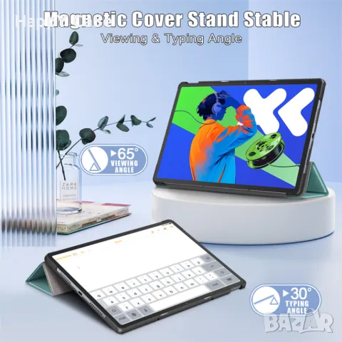 Lenovo Idea Tab 11.0"/ Pro 12.7"/ Plus 12.1"/ Кожен калъф смарт кейс за таблет, снимка 11 - Таблети - 49811987