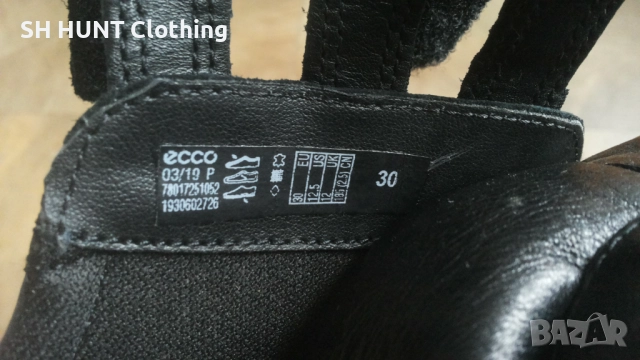 ECCO Kids Leather Shoes Размер EUR 30 / UK 12 детски обувки естествена кожа 89-14-S, снимка 18 - Детски обувки - 52248008