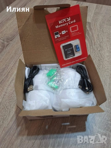 Комплект 2 бр. WiFi IP камери 1080p PTZ – нови, с нощно виждане, снимка 3 - IP камери - 53212911