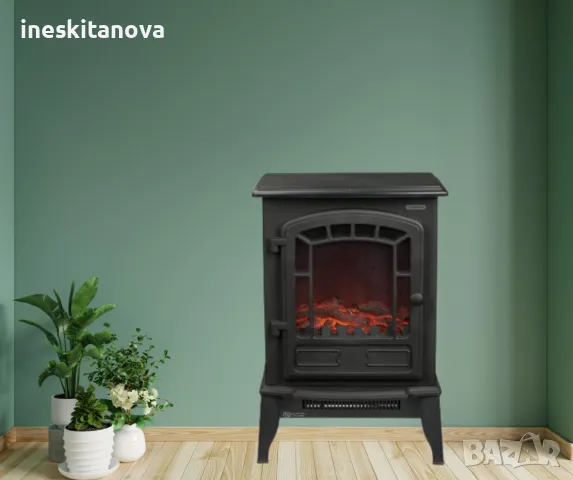 Електрическа камина, 2000W, снимка 1 - Камини - 48227453