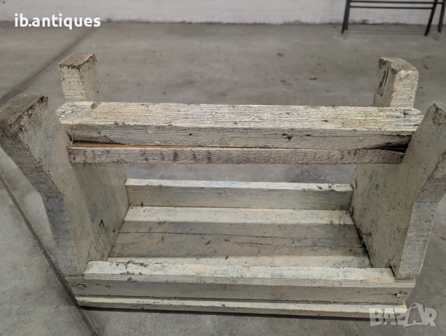 Старо дървено столче , снимка 3 - Столове - 52542429